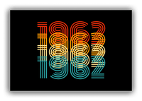 Thumbnail for Retro Canvas Wrap & Photo Print - 1962 - Front View