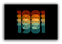 Thumbnail for Retro Canvas Wrap & Photo Print - 1981 - Front View