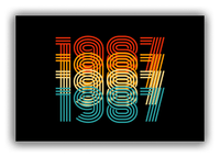 Thumbnail for Retro Canvas Wrap & Photo Print - 1987 - Front View