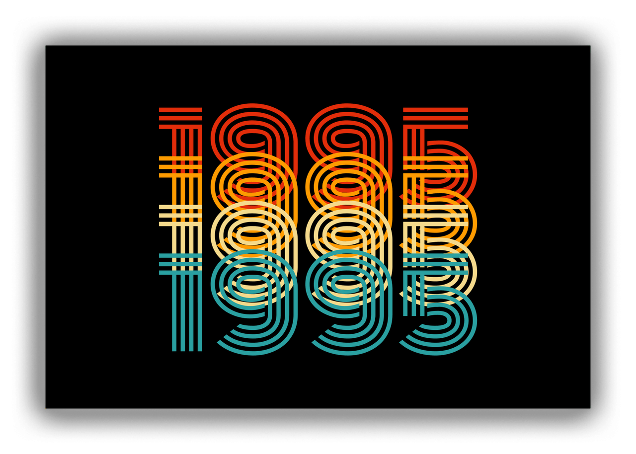 Retro Canvas Wrap & Photo Print - 1995 - Front View
