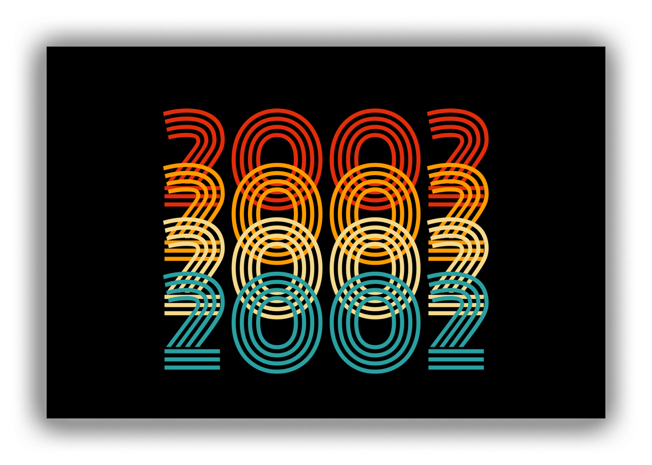 Retro Canvas Wrap & Photo Print - 2002 - Front View