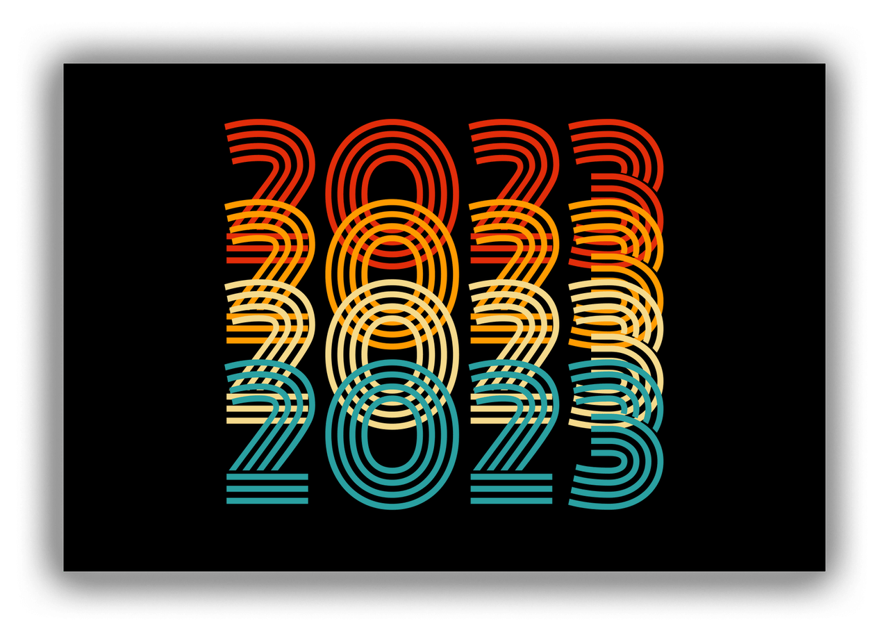 Retro Canvas Wrap & Photo Print - 2023 - Front View