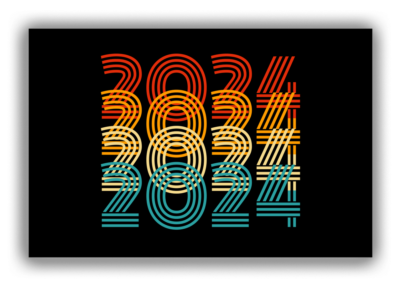 Retro Canvas Wrap & Photo Print - 2024 - Front View