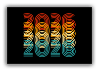 Thumbnail for Retro Canvas Wrap & Photo Print - 2026 - Front View