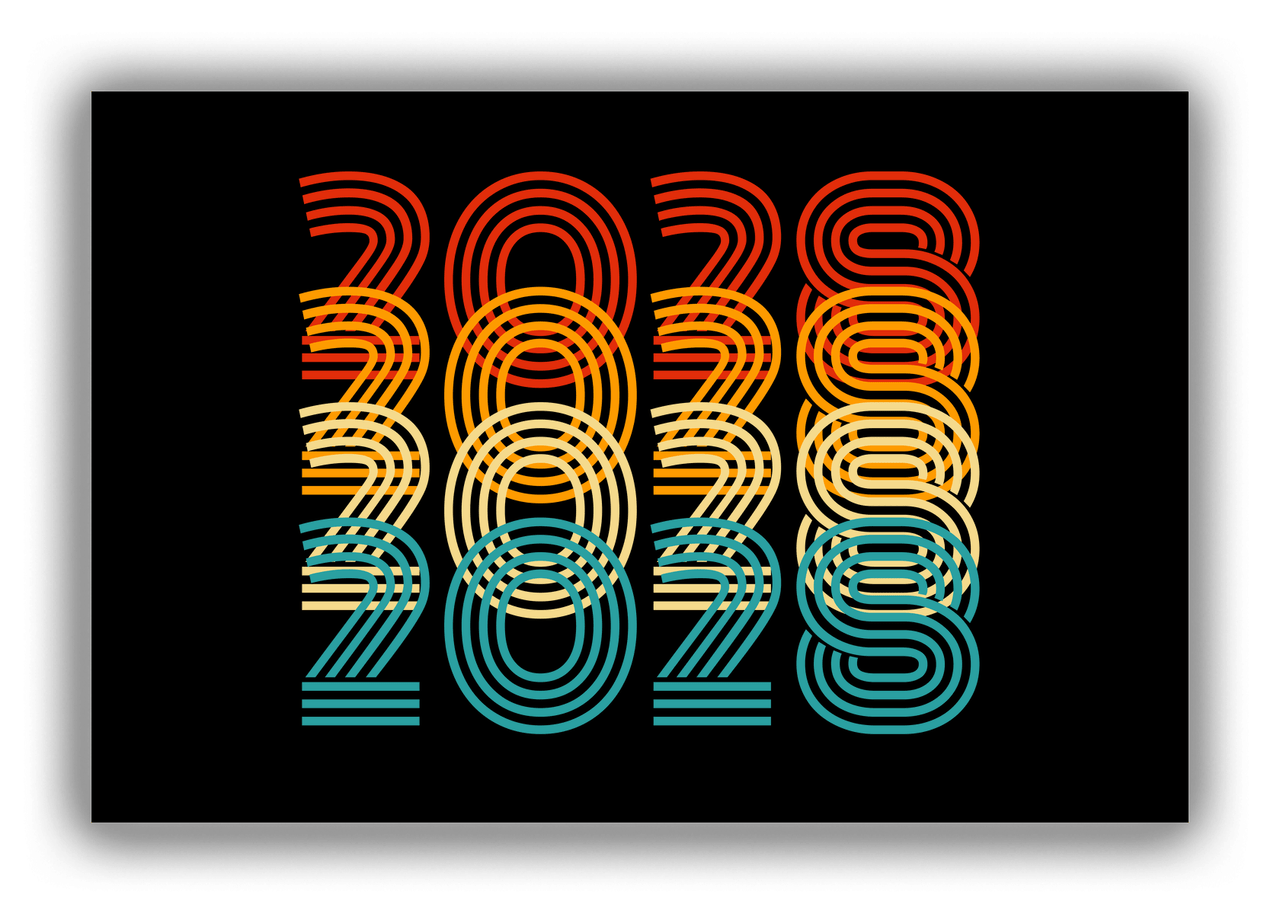 Retro Canvas Wrap & Photo Print - 2028 - Front View