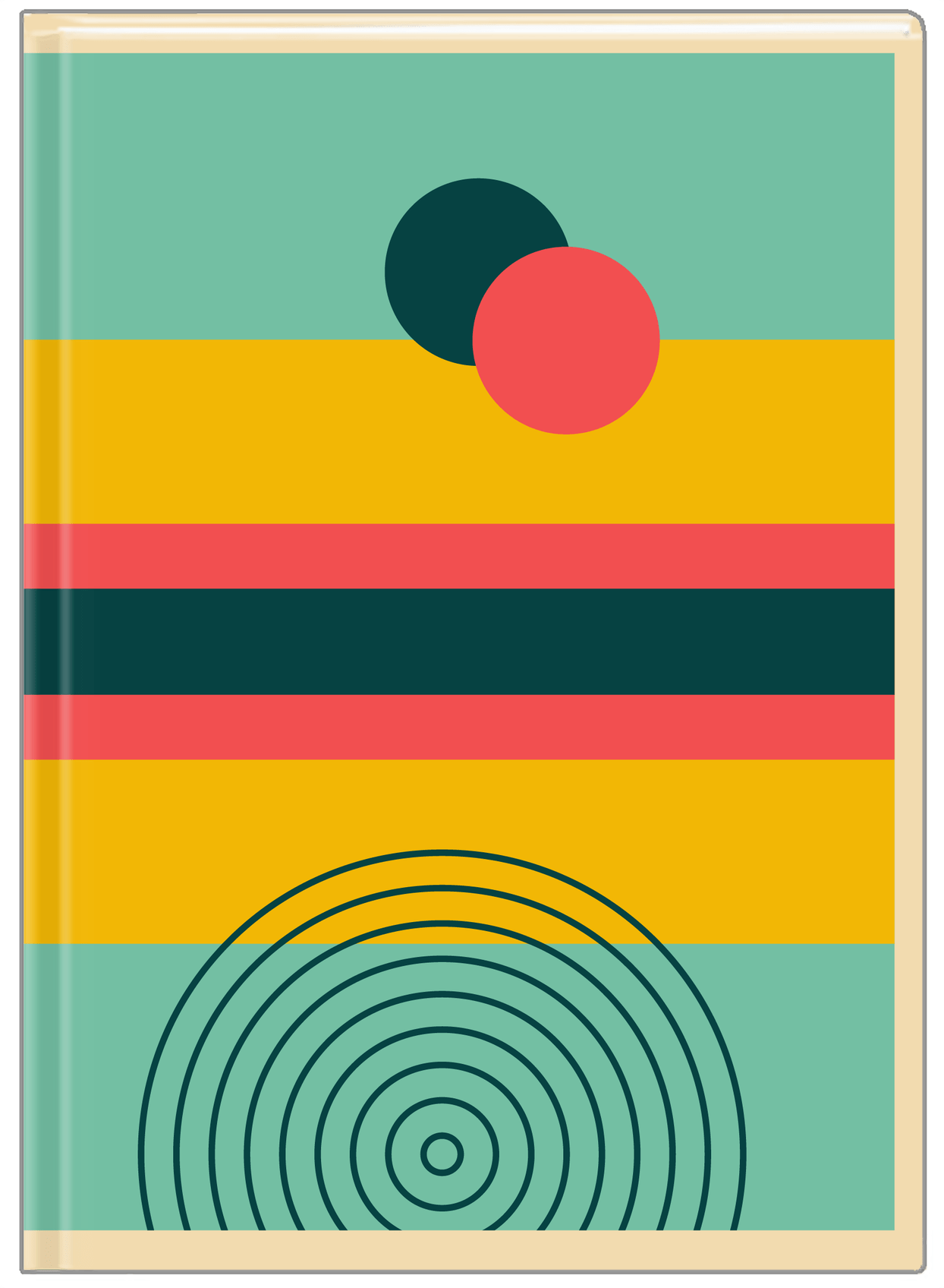 Retro Dots Journal - Front View