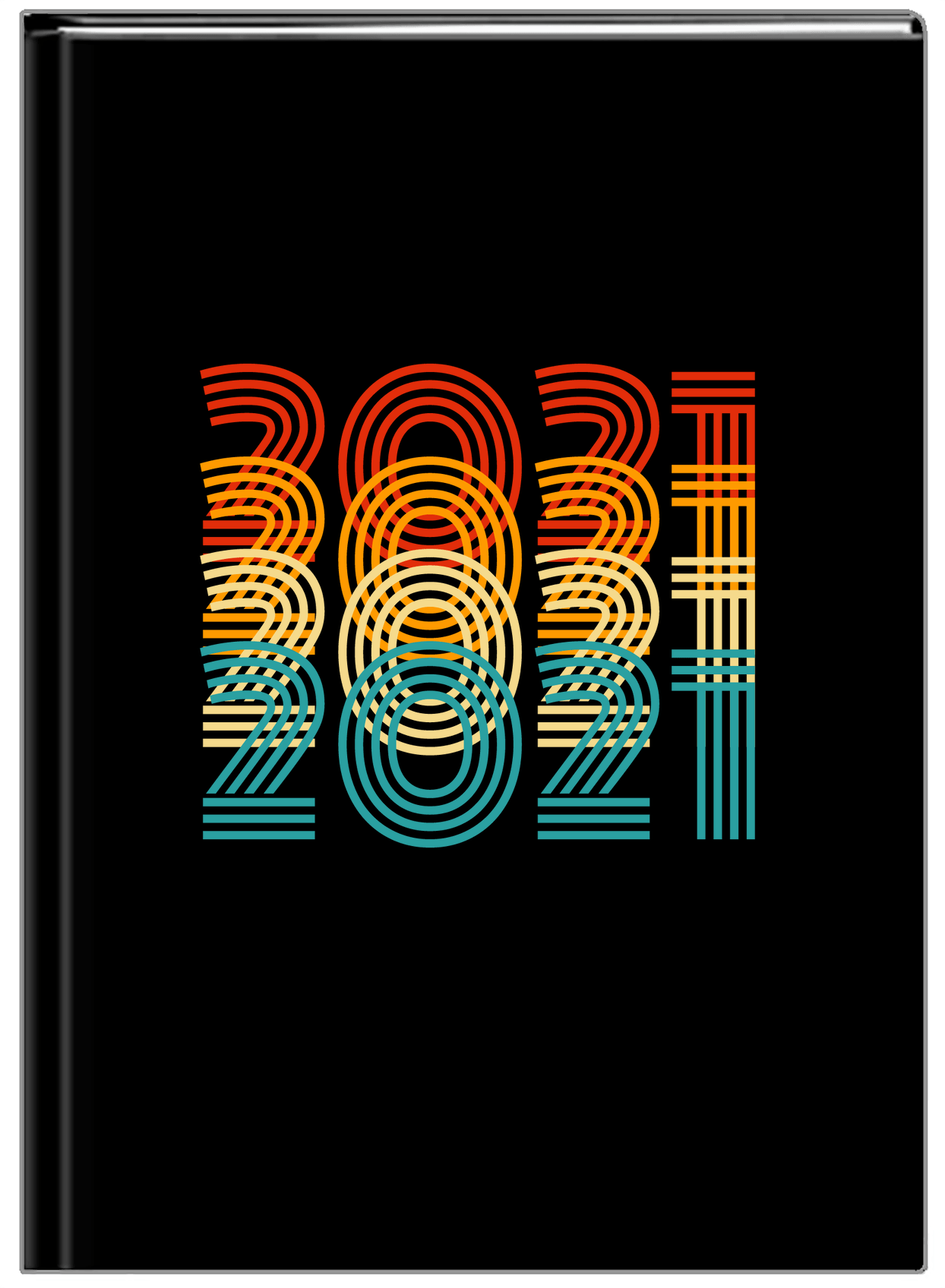 Retro Journal - 2021 - Front View