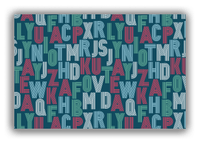 Thumbnail for Retro Letters Canvas Wrap & Photo Print - Front View