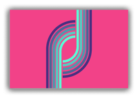 Thumbnail for Retro Line Art Canvas Wrap & Photo Print - Front View