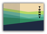 Thumbnail for Personalized Retro Mountain Canvas Wrap & Photo Print - Front View