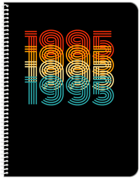 Thumbnail for Retro Notebook - 1995 - Front View