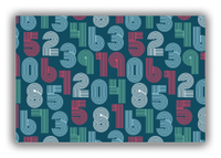 Thumbnail for Retro Numbers Canvas Wrap & Photo Print - Front View