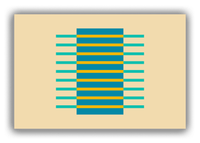 Thumbnail for Retro Rectangle Canvas Wrap & Photo Print - Front View