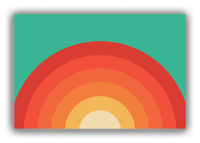 Thumbnail for Retro Radial Canvas Wrap & Photo Print - Front View