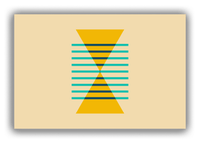 Thumbnail for Retro Triangles Canvas Wrap & Photo Print - Front View
