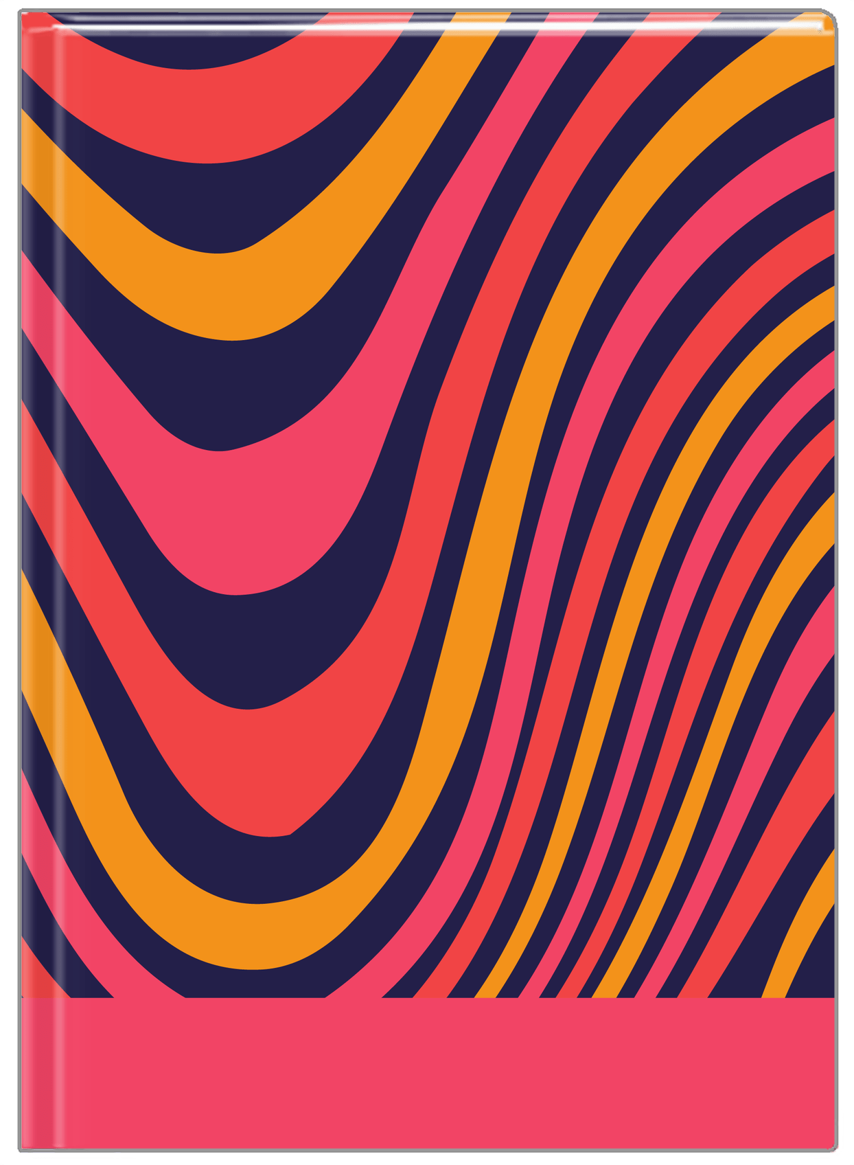 Retro Waves Journal - Front View