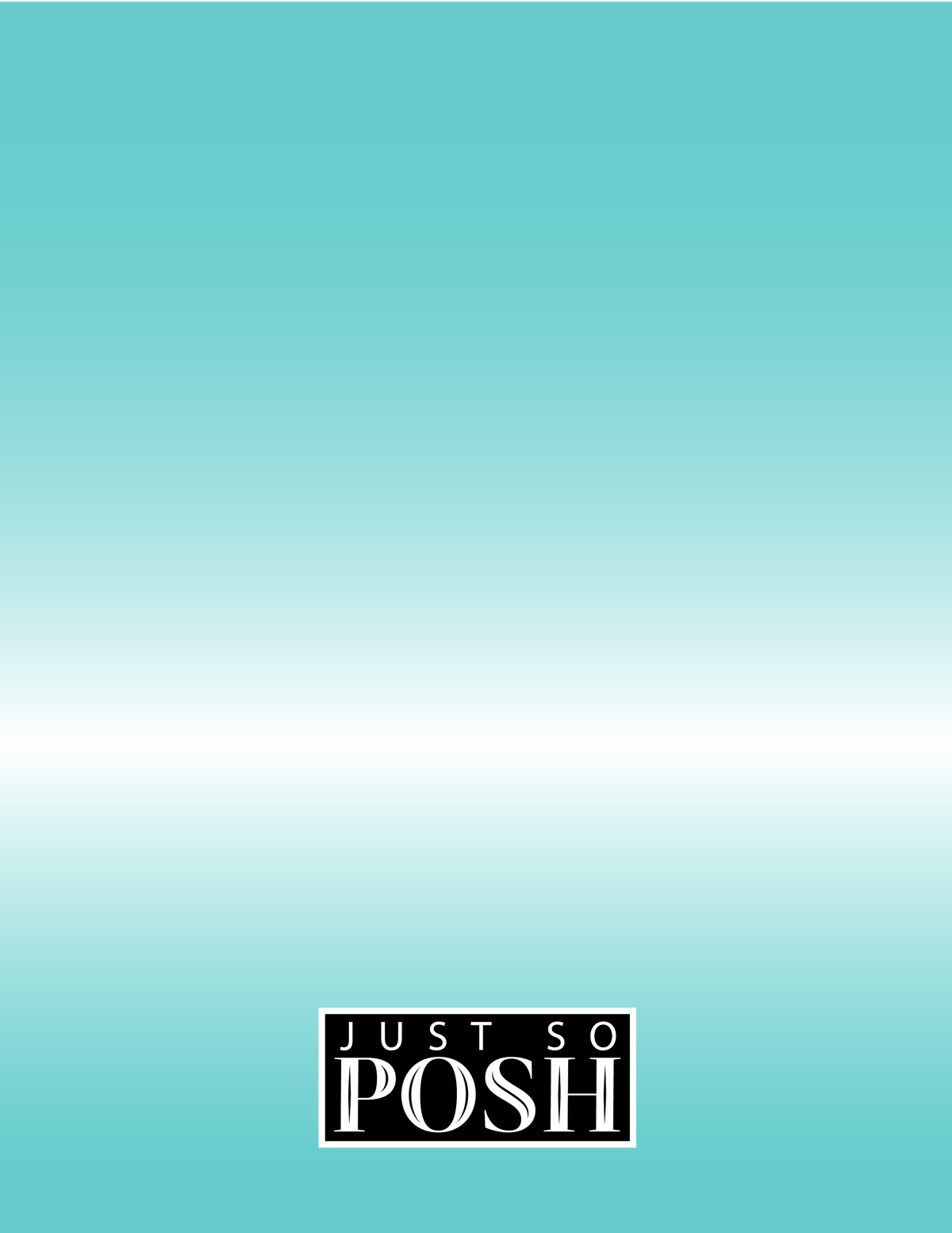 Personalized Robots Notebook VIII - Canine Assistant - Teal Background - Back View
