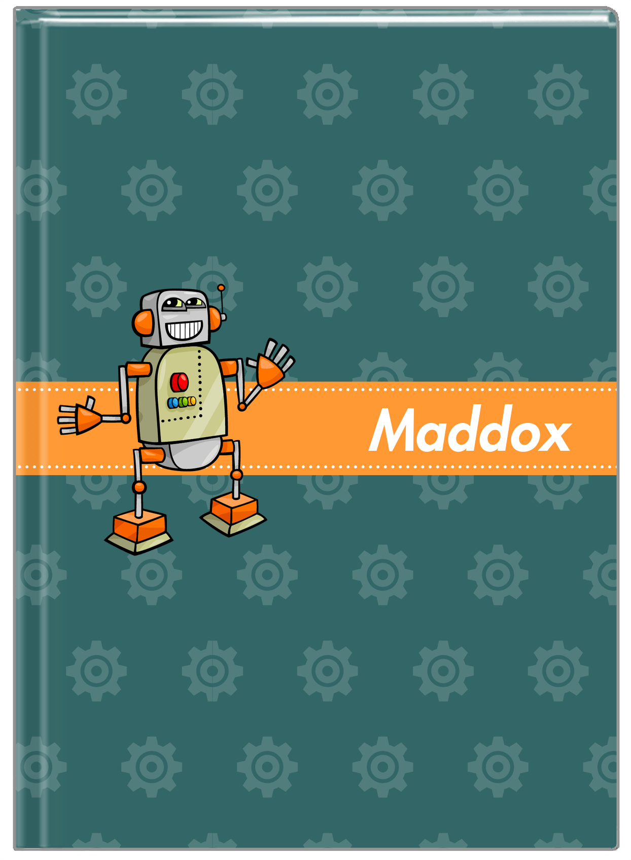 Personalized Robots Journal V - Robot Gears I - Front View