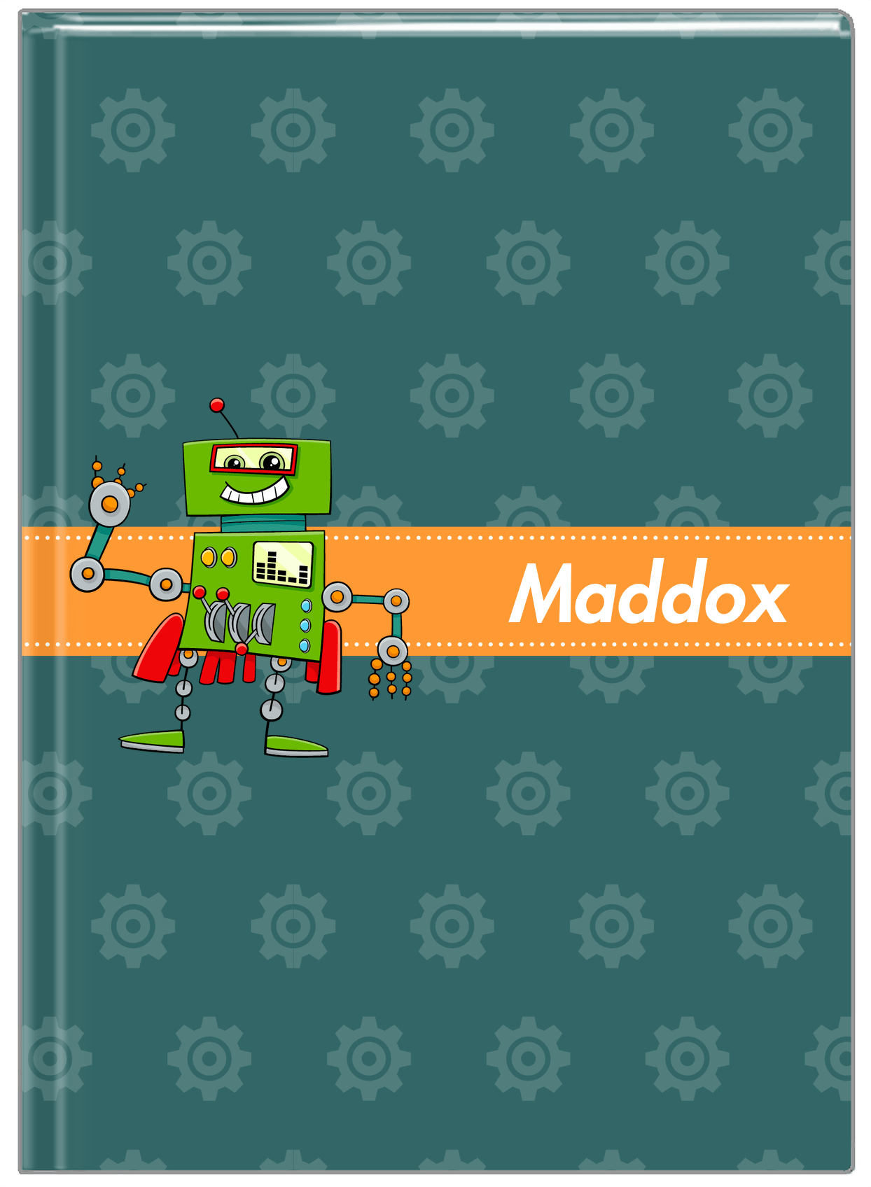Personalized Robots Journal V - Robot Gears III - Front View