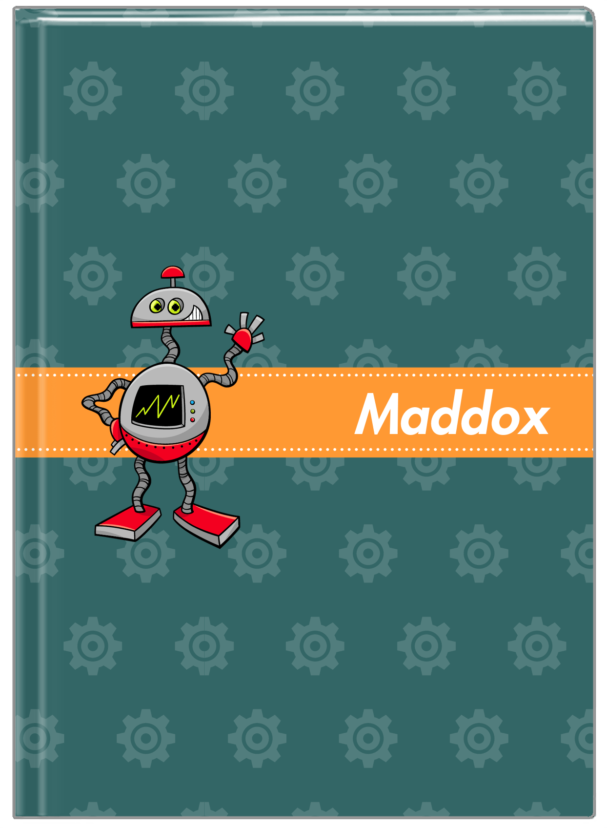 Personalized Robots Journal V - Robot Gears VI - Front View