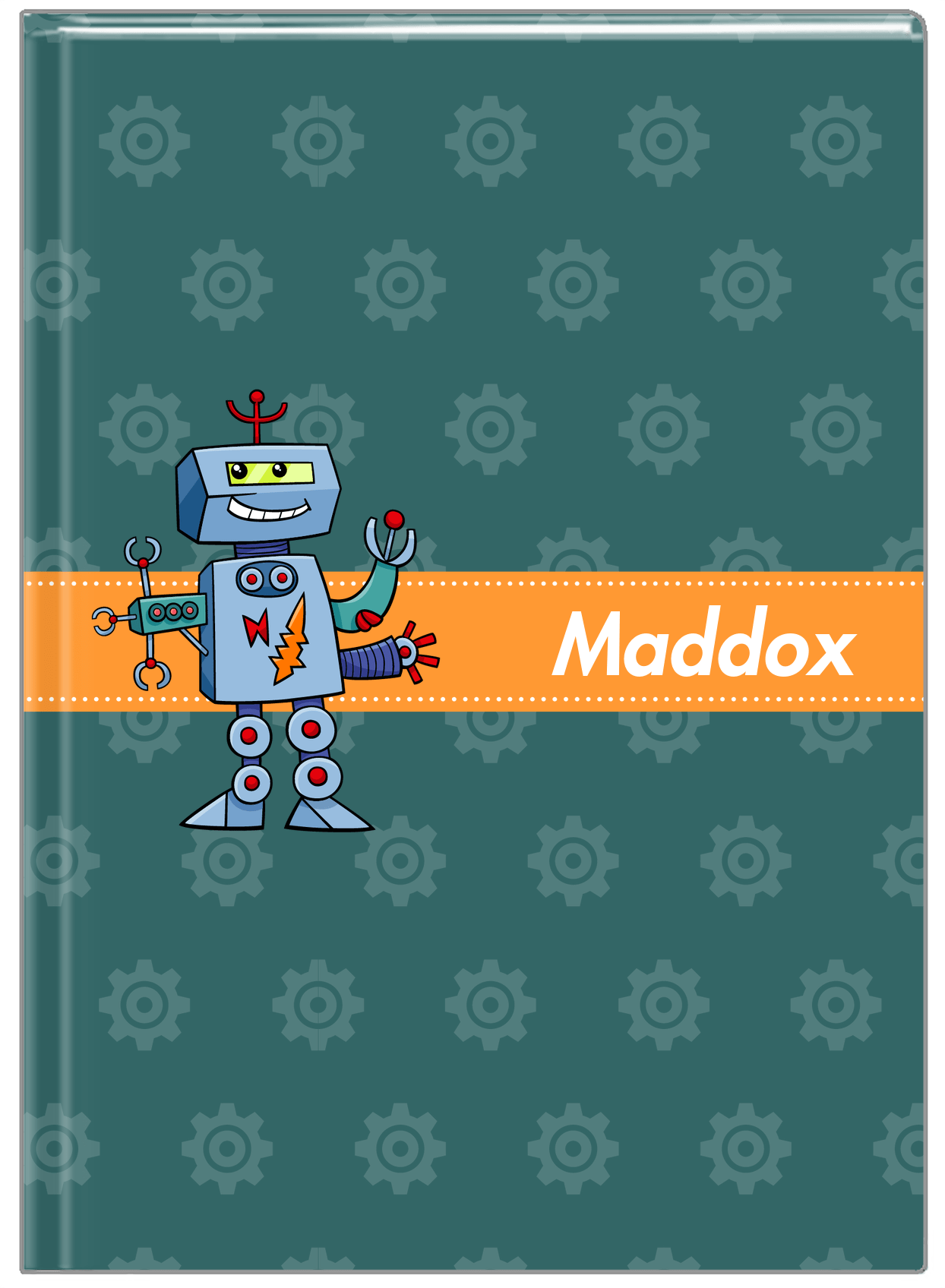 Personalized Robots Journal V - Robot Gears IX - Front View
