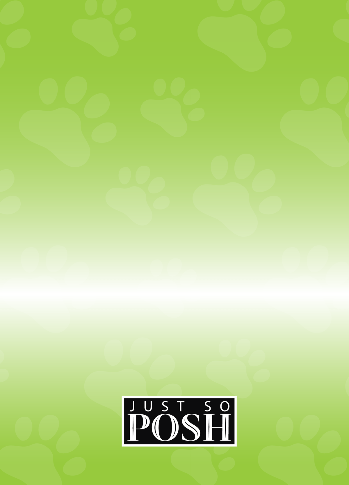 Personalized Robots Journal VIII - Canine Assistant - Green Background - Back View