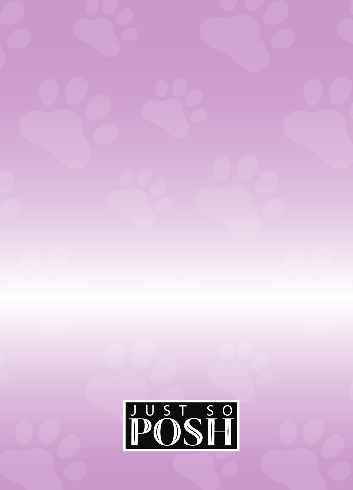 Personalized Robots Journal VIII - Canine Assistant - Purple Background - Back View
