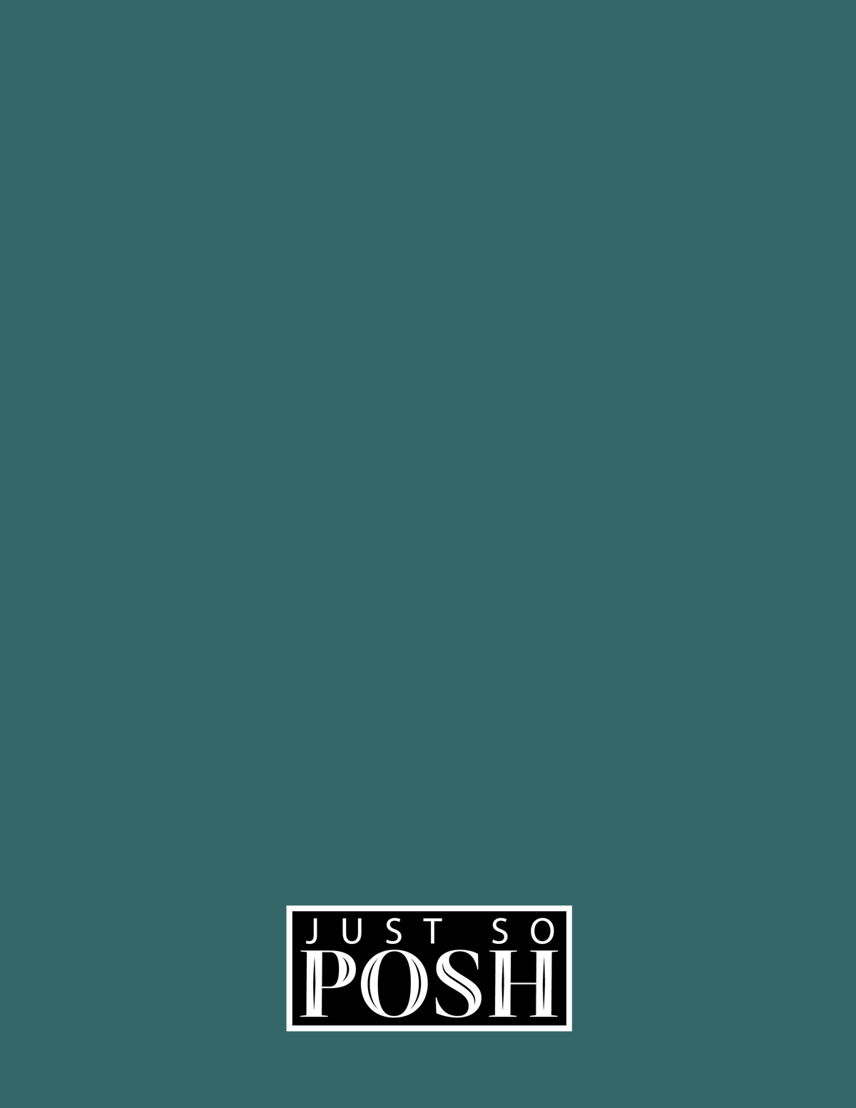Personalized Rocket Ship Notebook VI - Space Orbit - Teal Background - Back View