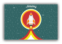 Thumbnail for Personalized Rocket Ships Canvas Wrap & Photo Print X - Rocket Ship I - Front View