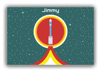 Thumbnail for Personalized Rocket Ships Canvas Wrap & Photo Print X - Rocket Ship V - Front View
