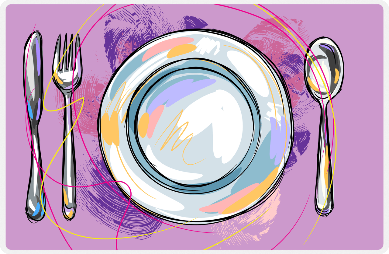 Setting The Table Placemat -  View