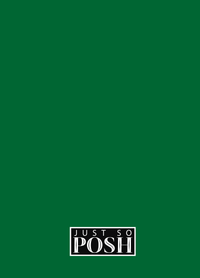 Thumbnail for Personalized Solid Color Journal - Green Background - Back View
