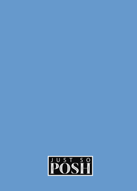 Thumbnail for Personalized Solid Color Journal - Blue Background - Back View
