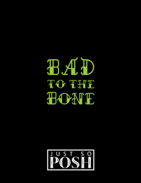Thumbnail for Sugar Skulls Notebook - Bad to the Bone - Back View