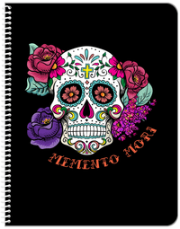 Thumbnail for Sugar Skulls Notebook - Memento Mori - Front View