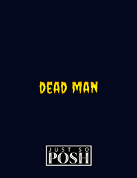 Thumbnail for Personalized Sugar Skulls Notebook - Dead Man - Back View