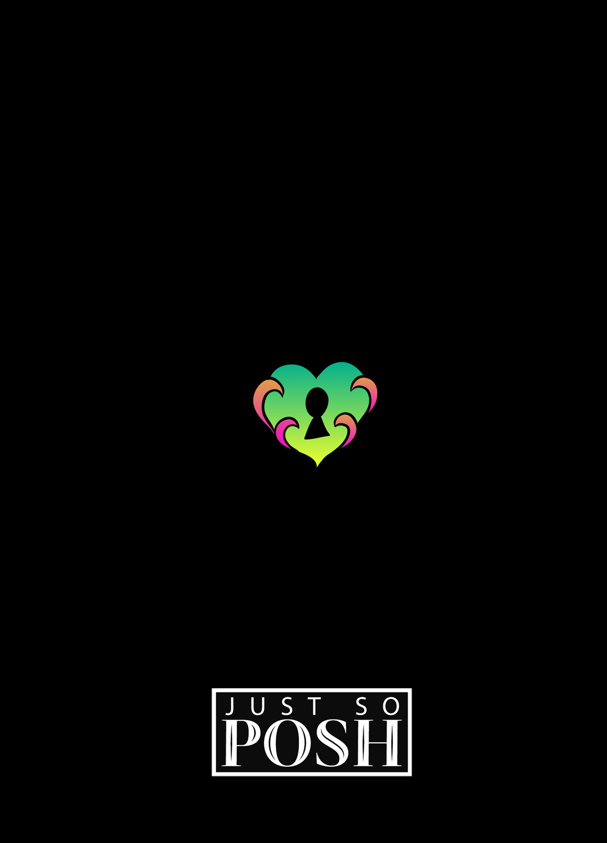 Personalized Sugar Skulls Journal - Black Background - Back View