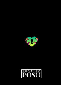 Thumbnail for Personalized Sugar Skulls Journal - Black Background - Back View
