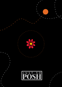 Thumbnail for Sugar Skulls Journal - Black Background - Back View