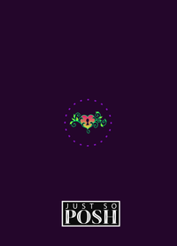 Thumbnail for Sugar Skulls Journal - Purple Background - Back View