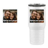 Thumbnail for Personalized Tall Travel Coffee Mug (20 oz) - Upload Your Photo - Design View