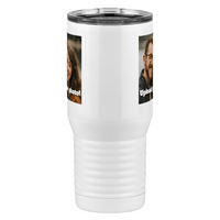Thumbnail for Personalized Tall Travel Coffee Mug (20 oz) - Upload Your Photo - Front View
