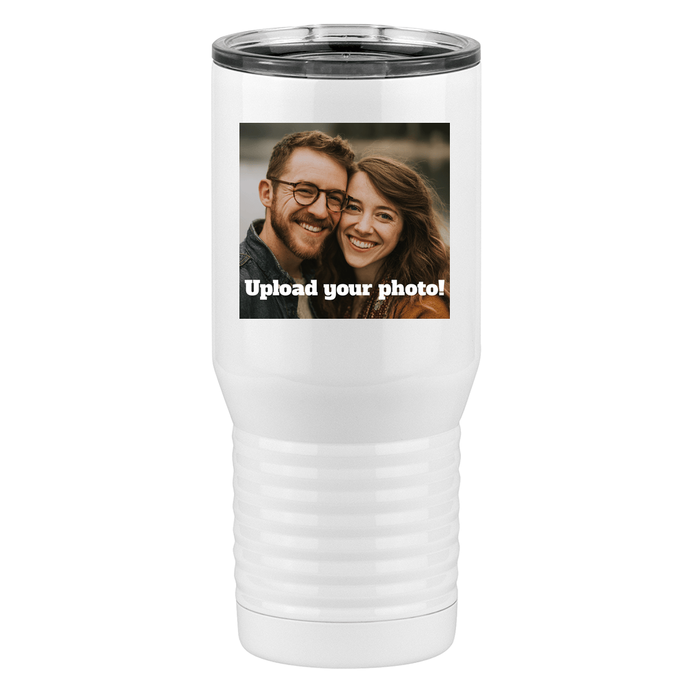 Personalized Tall Travel Coffee Mug (20 oz) - Upload Your Photo - Right View