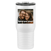 Thumbnail for Personalized Tall Travel Coffee Mug (20 oz) - Upload Your Photo - Right View