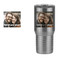 Thumbnail for Personalized Tall Travel Coffee Mug (20 oz) - Upload Your Photo - Design View