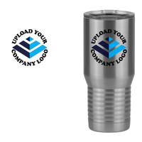 Thumbnail for Personalized Tall Travel Coffee Mug (20 oz) - Upload Your Logo - Design View