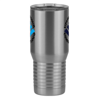 Thumbnail for Personalized Tall Travel Coffee Mug (20 oz) - Upload Your Logo - Front View