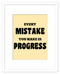 Thumbnail for Typography Motivational Wall Art – Inspirational Decor for Office, Bedroom, Desk, Living Room, Home, Positive Sayings, Mindset, Attitude, Therapy, Posters, Picture, Motivating Prints, Decorations - Front View