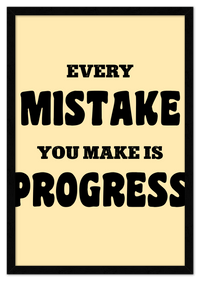 Thumbnail for Typography Motivational Wall Art – Inspirational Decor for Office, Bedroom, Desk, Living Room, Home, Positive Sayings, Mindset, Attitude, Therapy, Posters, Picture, Motivating Prints, Decorations - Front View