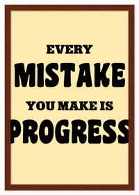 Thumbnail for Typography Motivational Wall Art – Inspirational Decor for Office, Bedroom, Desk, Living Room, Home, Positive Sayings, Mindset, Attitude, Therapy, Posters, Picture, Motivating Prints, Decorations - Front View